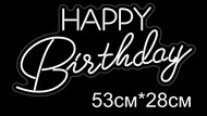    Led    Happy birthday 53*28