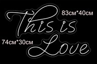    Led     2-  This is Love 83*40, 74*30