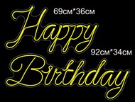    Led     2-  Happy birthday XL 69*36, 92*34